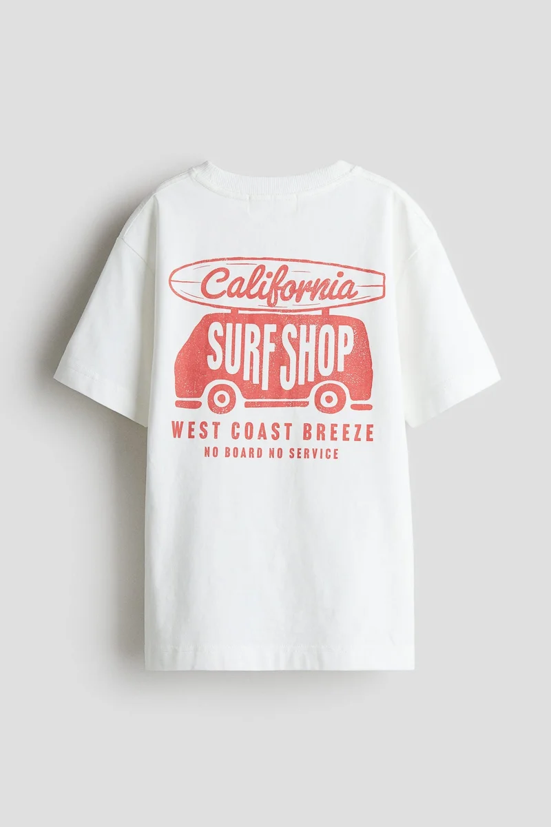H&M Printed cotton T-shirt